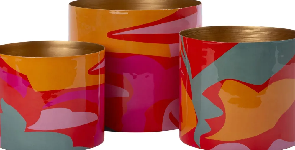 Clearance Blumentopf Mirna multi D 13 H 13 cm Blumentöpfe|Blumentöpfe & Pflanzgefäße