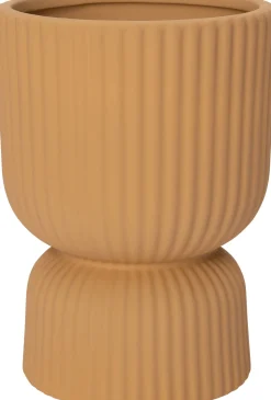 Discount Blumentopf mit Fuß Elle gelb D 11,5 H 16 cm Blumentöpfe|Blumentöpfe & Pflanzgefäße