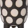 Outlet Blumentopf mit Füßen Pygros schwarz / beige D 10,5 H 12 cm Blumentöpfe & Pflanzgefäße|Blumentöpfe