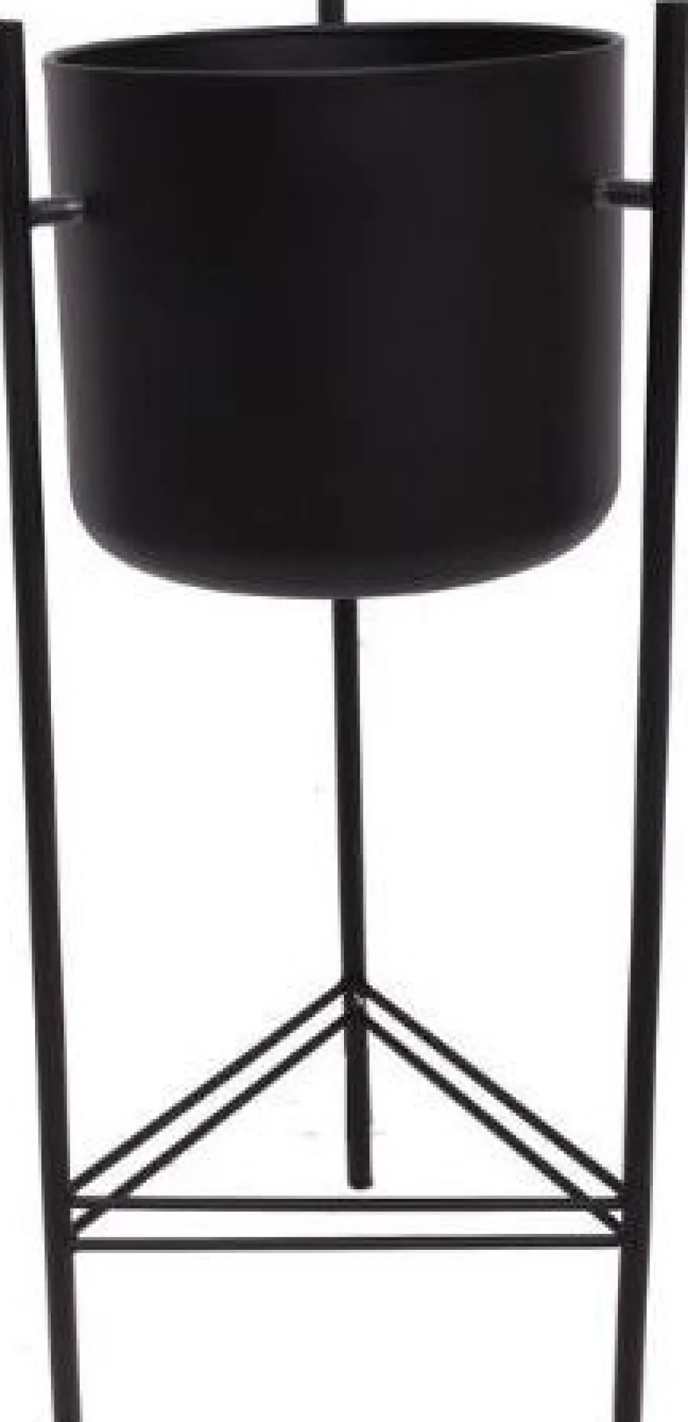 Best Blumentopf mit Füßen D 28 H 66 cm schwarz Blumentöpfe & Pflanzgefäße|Blumentöpfe