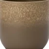 Clearance Blumentopf Navar taupe D 14 H 13 cm Blumentöpfe|Blumentöpfe & Pflanzgefäße