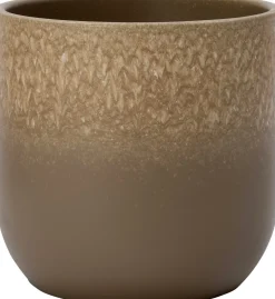 Clearance Blumentopf Navar taupe D 14 H 13 cm Blumentöpfe|Blumentöpfe & Pflanzgefäße