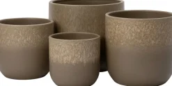 Best Blumentopf Navar taupe D 23 H 21 cm Blumentöpfe|Blumentöpfe & Pflanzgefäße