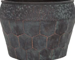 Online Blumentopf Nika grün / kupfer D 45 H 31 cm Blumentöpfe|Blumentöpfe & Pflanzgefäße