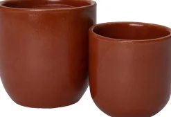 Hot Blumentopf Ravel rot D 10 H 10 cm Blumentöpfe & Pflanzgefäße|Blumentöpfe