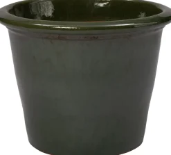 Blumentopf Saxon grün D 35 H 27 cm Blumentöpfe|Blumentöpfe & Pflanzgefäße