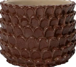 Sale Blumentopf Selby braun D 15,5 H 13 cm Blumentöpfe & Pflanzgefäße|Blumentöpfe