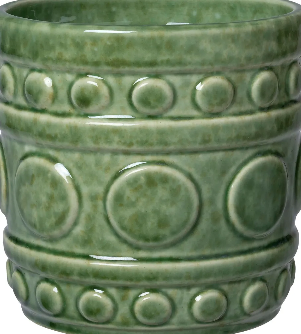 Discount Blumentopf Sen grün D 14 H 14 cm Blumentöpfe & Pflanzgefäße|Blumentöpfe