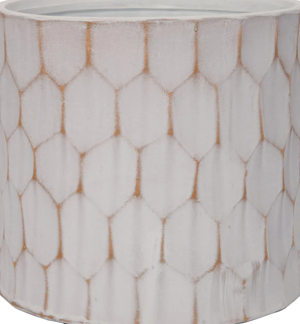 Clearance Blumentopf Shiro weiß D 16,5 H 14,5 cm Blumentöpfe|Blumentöpfe & Pflanzgefäße