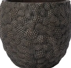 Hot Blumentopf Tannenzapfen braun D 26 H 25 cm Blumentöpfe|Blumentöpfe & Pflanzgefäße