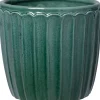 Hot Blumentopf Vajen grün D 15 H 13 cm Blumentöpfe & Pflanzgefäße|Blumentöpfe