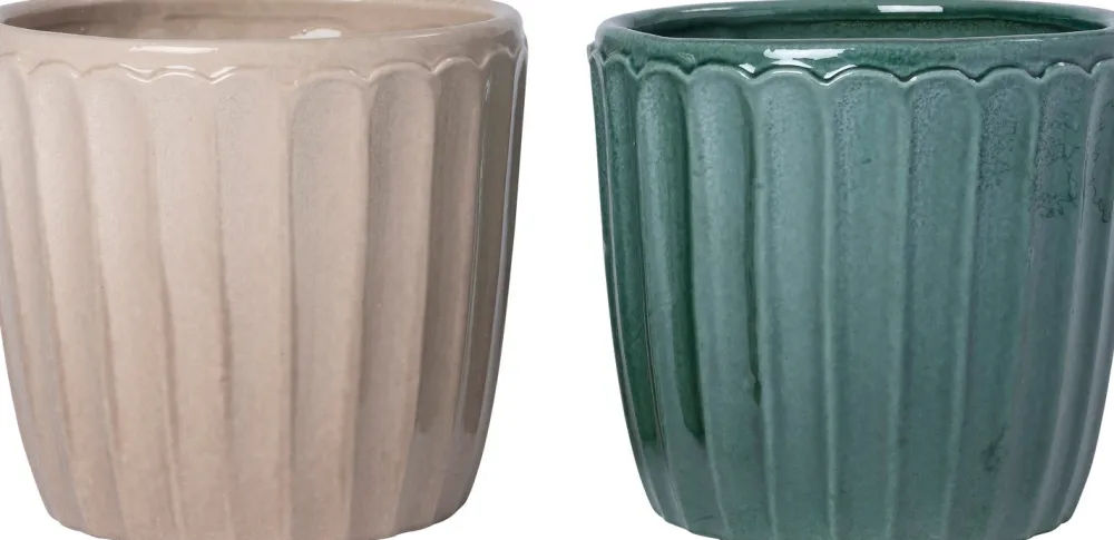 Online Blumentopf Vajen beige D 15 H 13 cm Blumentöpfe & Pflanzgefäße|Blumentöpfe