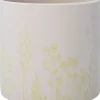 Sale Blumentopf Vera weiß/grün D 13,5 H 12,5 cm Blumentöpfe & Pflanzgefäße|Blumentöpfe