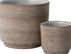 Clearance Blumentopf Zelda braun D 14 H 11,5 cm Blumentöpfe|Blumentöpfe & Pflanzgefäße