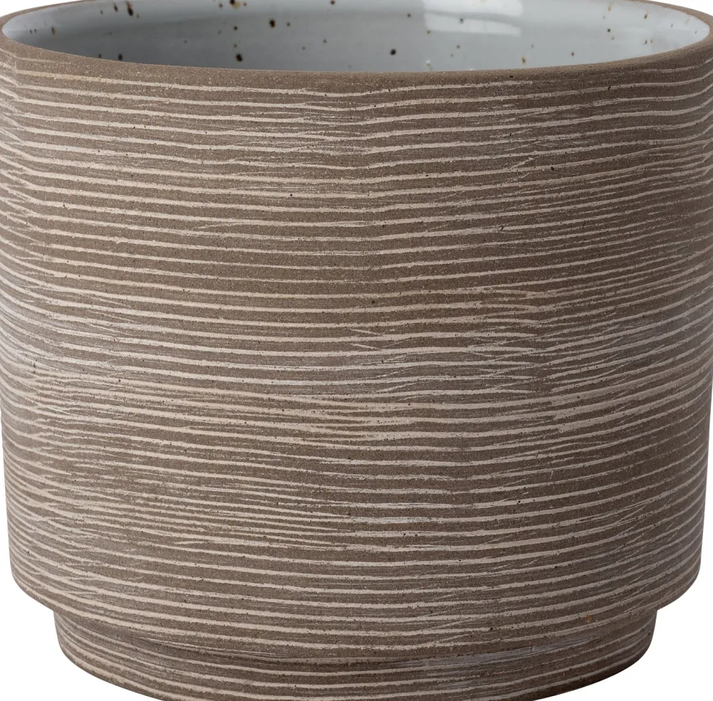 Discount Blumentopf Zelda braun D 8 H 7 cm Blumentöpfe & Pflanzgefäße|Blumentöpfe