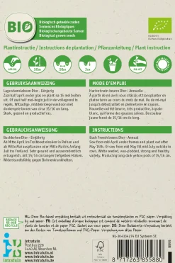 Outlet Buschbohne gelb (Phaseolus vulgaris 'Dior') (BIO) Samen Gemüsesamen|Saatgut
