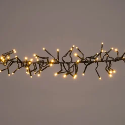 Best Cluster-Lichterkette 1,2 m 192 LED Lämpchen warmweiß Weihnachtsbaumbeleuchtung