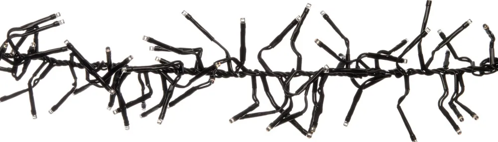 Cluster-Lichterkette 6,9 m 1152 LED Lämpchen warmweiß Weihnachtsbaumbeleuchtung