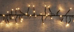 Sale Cluster-Lichterkette 7,5 m mit 576 LED Lämpchen warmweiß Weihnachtsbaumbeleuchtung