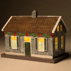 Online De Brink Weihnachtshäuschen Bauernhof 15,5 x 10 x 12,5 cm Weihnachtshäuschen