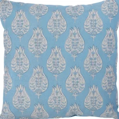 New Dekokissen Hanoi blauw/weiß 45 x 45 cm Kissen|Dekokissen