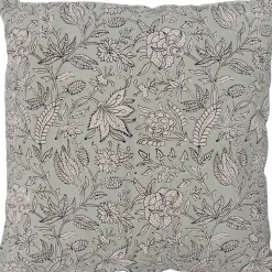 Discount Dekokissen Hanoi grün/weiß 45 x 45 cm Kissen|Dekokissen