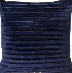 Outlet Dekokissen Hayden dunkelblau 45 x 45 x 12 cm Kissen|Dekokissen