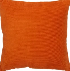 New Dekokissen Lily orange 45 x 45 x 10 cm Kissen|Dekokissen