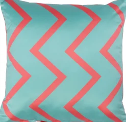 Clearance Dekokissen Mumbai grün/rosa 45 x 45 cm Kissen|Dekokissen