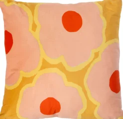 Online Dekokissen Niels rosa/gelb 45 x 45 cm Kissen|Dekokissen