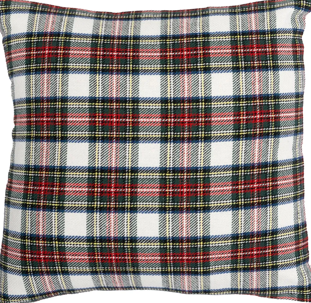 Discount Dekokissen Ruit weiß 45 x 45 x 1 cm Kissen|Dekokissen