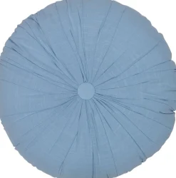 Sale Dekokissen Seina blau D 40 H 12 cm Kissen|Dekokissen