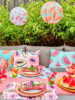 Hot Dekokissen Solis Papaya 45 x 45 cm Dekokissen