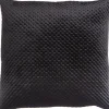 Online Dekokissen Will schwarz 45 x 45 x 10 cm Kissen|Dekokissen