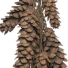 Online Deko-Tannenzapfen Bund grau 70 x 20 x 70 cm Wandhänger