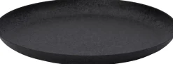 Outlet Dekoteller Bony schwarz D 25 H 2 cm Dekoschalen & -Teller