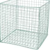 Outlet Drahtkorb Cindy grün 24 x 24 x 25 cm Aufbewahrung