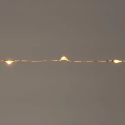 Discount Drahtlichterkette kupfer 2 m außen mit LEDs klassisch warm Mini- & Drahtlichterketten