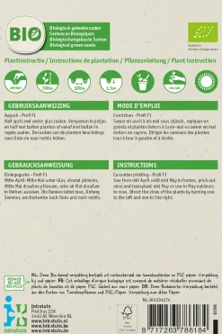 Hot Einlegegurke (Cucumis sativus 'Profi F1') (BIO) Samen Gemüsesamen|Saatgut