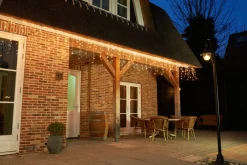 Best Eisregen-Lichterkette 7,2 m mit 360 LEDs warmweiß Eisregen Lichterketten