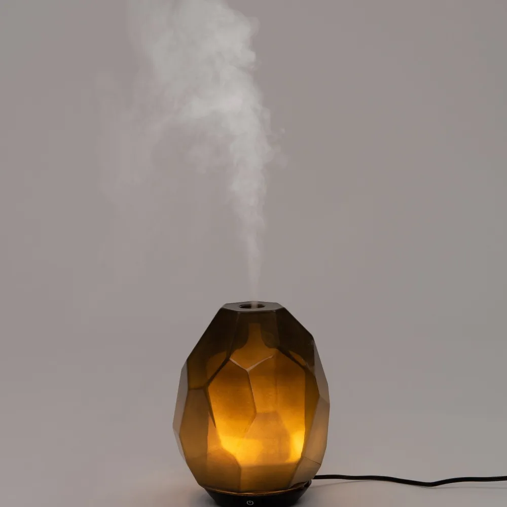 Best elektrische Duftlampe grau D 13 H 16,2 cm Diffuser & Raumspray