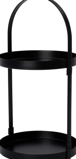 Best Etagere Nels schwarz D 23 H 45 cm Servieren