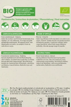 Clearance Fanzösische Salatmischung (BIO) Samen Gemüsesamen|Saatgut
