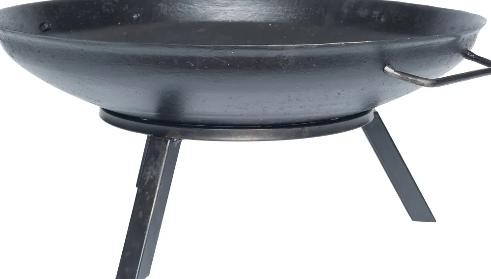 Best Feuerschale 62 x 56 x 25 cm schwarz Feuerschalen