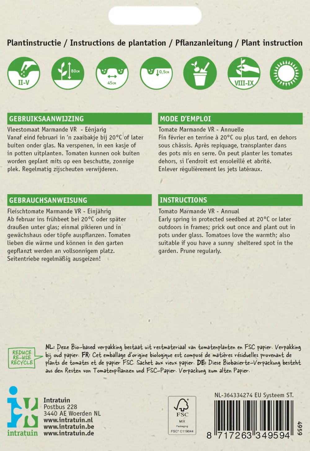 Discount Fleischtomate (Solanum lycopersicum 'Marmande') Samen Gemüsesamen|Saatgut