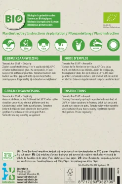 Clearance Fleischtomate (Solanum lycopersicum 'Ace 55VF') (BIO) Samen Gemüsesamen|Saatgut