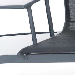 Sale Gartenbank Dalian mit Tisch anthrazit Gartenbänke