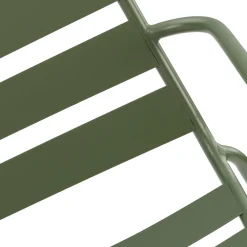 Clearance Gartenbank Olle grün 115 x 62,8 x 82 cm Gartenbänke