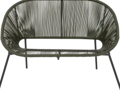 Discount Gartenbank Tess grün 117 x 67,2 x 81,5 cm Gartenbänke