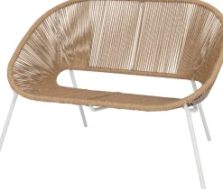 Discount Gartenbank Tess beige 117 x 67,2 x 81,5 cm Gartenbänke